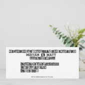 Opmerking van Ransom - Sla de datum op Save The Date (Staand voorkant)