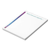 Opmerking van uw organisch notitieblok (Linkerzijde)