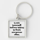 Opmerking voor zelf (Sleutelhanger) Sleutelhanger (Voorkant)