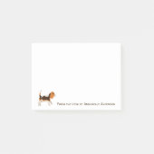 Opmerkingen Beagle Post-it Post-it® Notes (Voorkant)