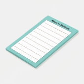 Opmerkingen bij aangepaste bedrijfsnamen post-it® notes (Schuin)