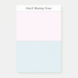 Opmerkingen bij de vergadering post-it® notes