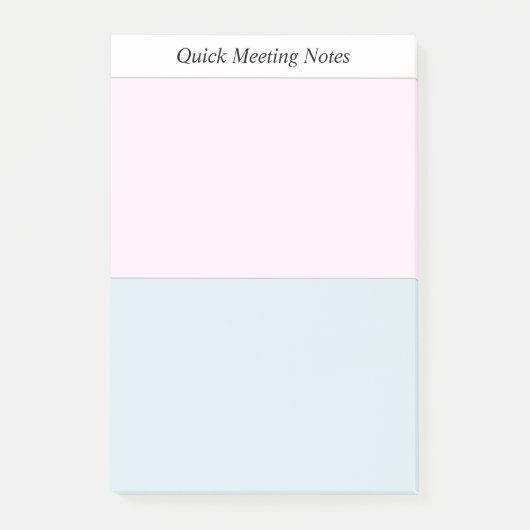 Opmerkingen bij de vergadering post-it® notes (Voorkant)