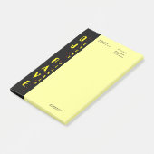 Opmerkingen bij DJ Event Planner Post-it® Notes (Schuin)