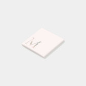 Opmerkingen bij het Floral Letter "M"-Monogram Post-it® Notes (Schuin)