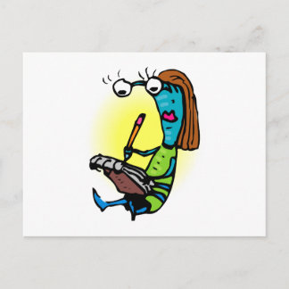 Opmerkingen bij het schrijven van zuster Alien Briefkaart