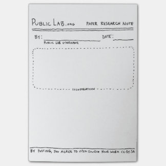 Opmerkingen bij publiek Lab Paper Post-it® Notes
