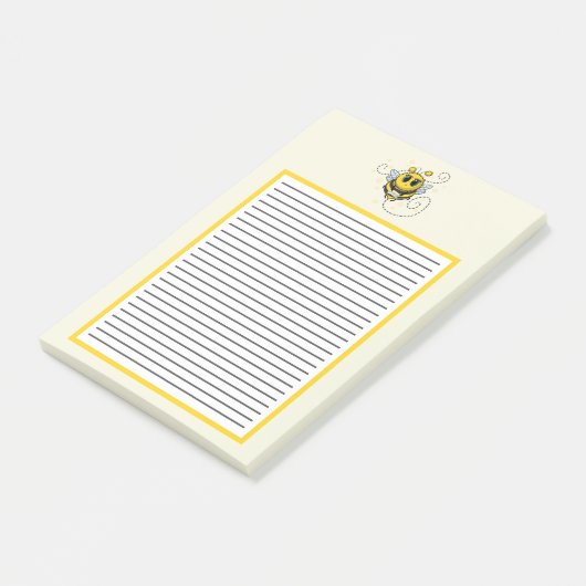 Opmerkingen bijen na het gebruik post-it® notes (Schuin)