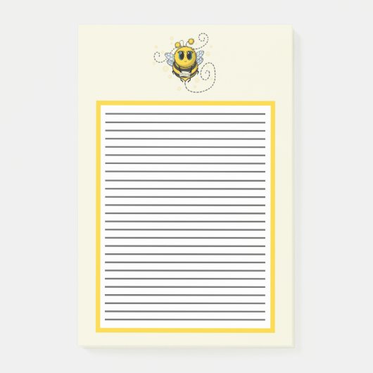 Opmerkingen bijen na het gebruik post-it® notes (Voorkant)