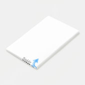 Opmerkingen Daddy Honey Do Pijl Lijst Post-it® Notes (Schuin)