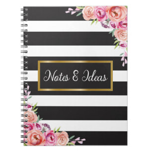 Opmerkingen en ideëen spiraaljournaal met uitgelij notitieboek