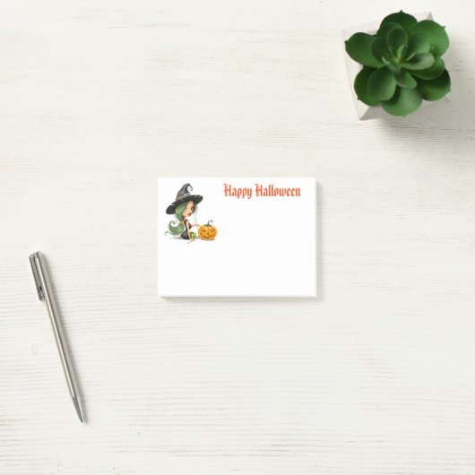 Opmerkingen Halloween Witch Post Post-it® Notes (Kantoor)