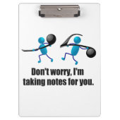 Opmerkingen Klembord (Voorkant)