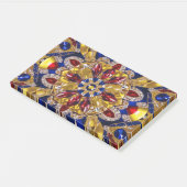 Opmerkingen met Colombia Kleuren Post-it® Notes (Schuin)