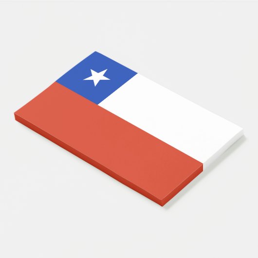 Opmerkingen met vlag van Chili Post-it® Notes (Schuin)