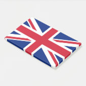 Opmerkingen met vlag van het Verenigd Koninkrijk Post-it® Notes (Schuin)