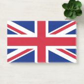 Opmerkingen met vlag van het Verenigd Koninkrijk Post-it® Notes (Kantoor)