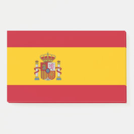 Opmerkingen met vlag van Spanje Post-it® Notes