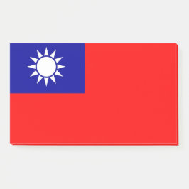 Opmerkingen met vlag van Taiwan Post-it® Notes