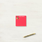 Opmerkingen na de feestdag post-it® notes (Op bureau)