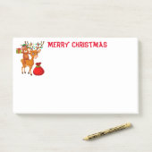 Opmerkingen na de feestdag post-it® notes (Op bureau)