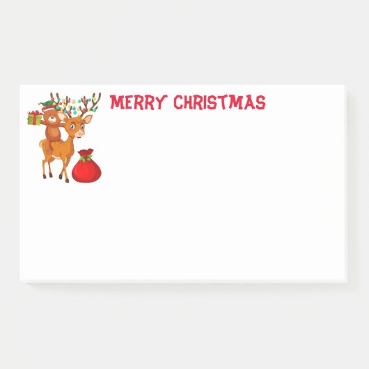 Opmerkingen na de feestdag post-it® notes (Voorkant)