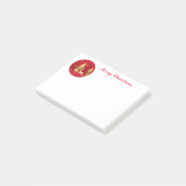 Opmerkingen na de feestdag post-it® notes (Schuin)