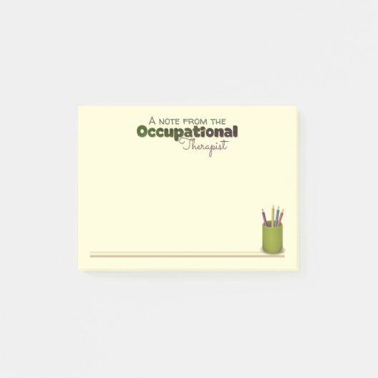 Opmerkingen na de operatie voor de beroepsethandel post-it® notes (Voorkant)
