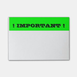 Opmerkingen na het aanhalen van de aandacht op neo post-it® notes