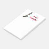Opmerkingen na het aanvullen post-it® notes (Schuin)