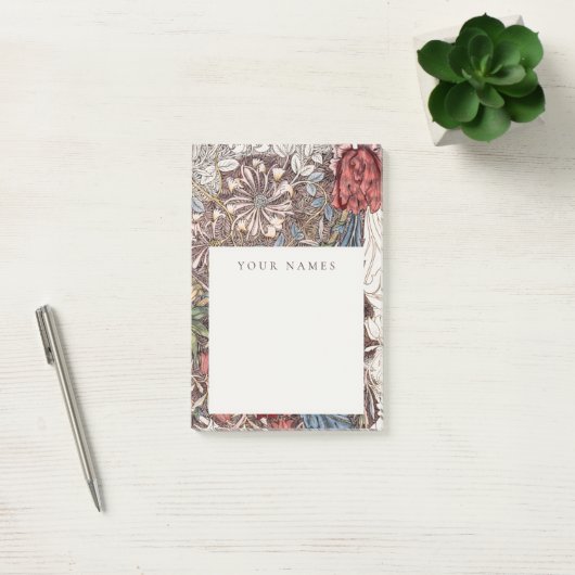 OPMERKINGEN NA IT: WILLIAM MORRIS HONEYSUCKLE + TU POST-IT® NOTES (Kantoor)