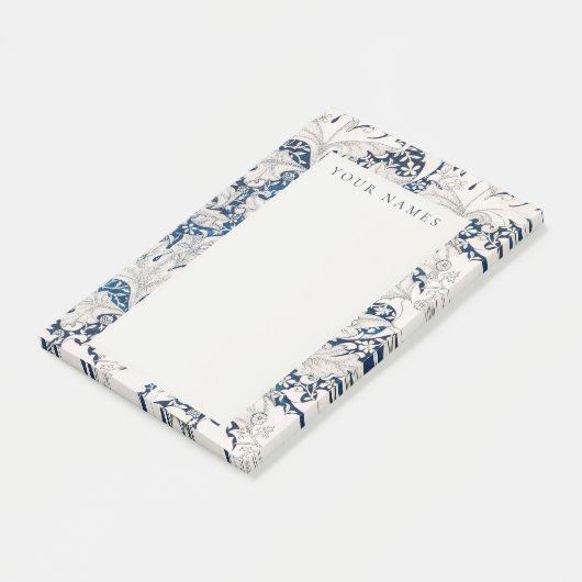 OPMERKINGEN NA IT : WILLIAM MORRIS : WALLFLOWER POST-IT® NOTES (Schuin)