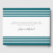 Opmerkingen over blauwgroen vakantie van het beste gastenboek (Achterkant)