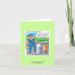 Opmerkingen over de Humor van de politie Kaart