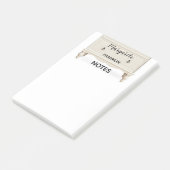 Opmerkingen over de persoonlijke Kantoor onderaan  Post-it® Notes (Schuin)