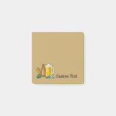 Opmerkingen over de pictogrammen voor bier post-it® notes (Voorkant)