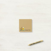 Opmerkingen over de pictogrammen voor bier post-it® notes (Op bureau)