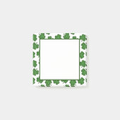 Opmerkingen over getextureerde Shamrocks Post-it® Notes (Voorkant)
