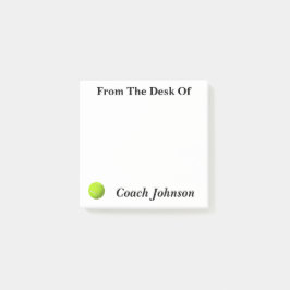 Opmerkingen over het tennisthema post-it® notes