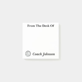 Opmerkingen over het volleybalthema post-it® notes