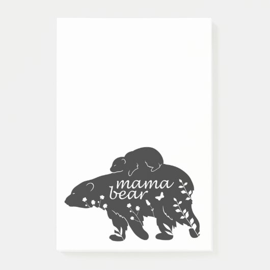 Opmerkingen over mama en Baby Post-it® Notes (Voorkant)