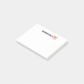 Opmerkingen plaatsen post-it® notes (Schuin)