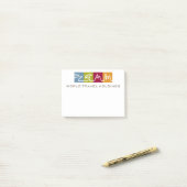 Opmerkingen plaatsen post-it® notes (Op bureau)