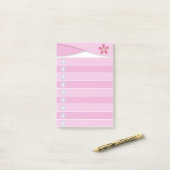 Opmerkingen - Roze Post-it® Notes (Op bureau)