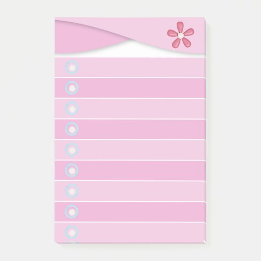 Opmerkingen - Roze Post-it® Notes (Voorkant)