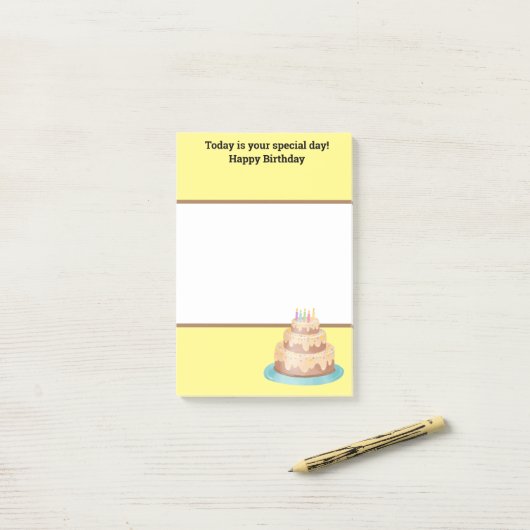 Opmerkingen van de dag, Post-it notities Post-it® Notes (Op bureau)