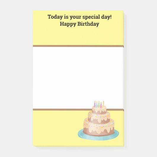 Opmerkingen van de dag, Post-it notities Post-it® Notes (Voorkant)