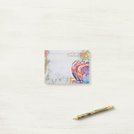 Opmerkingen van de huidige leraar post-it post-it® notes (Op bureau)