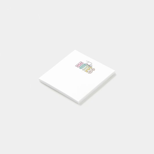 Opmerkingen van docent na afloop ervan post-it® notes (Schuin)