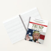 "Opmerkingen van een Stable Genius" spiral noteboo Notitieboek (Binnen)